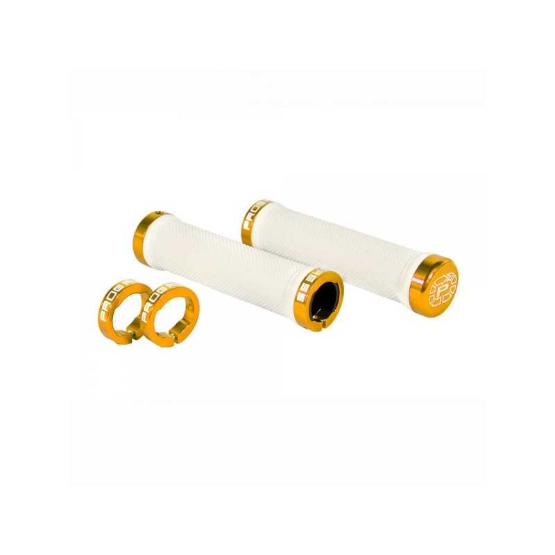 PROGRESS HANDLEBAR GRIPS SET PG-302 LOCK-ON PGPUTO302BRUVAR