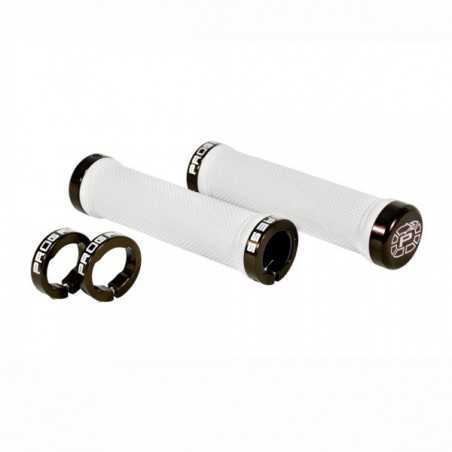 PROGRESS HANDLEBAR GRIPS SET PG-302 LOCK-ON PGPUTO302BRUVAR