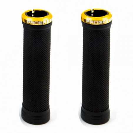 PROGRESS HANDLEBAR GRIPS SET PG-303 1-LOCK-ON PGPUTONOUVAR