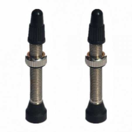 PROGRESS Brass valve set PG-716 PRESTA 44MM PGVALATPL44