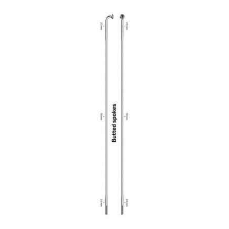 SAPIM Spoke for bicycle wheel without nipple RACE J-BEND RASARA