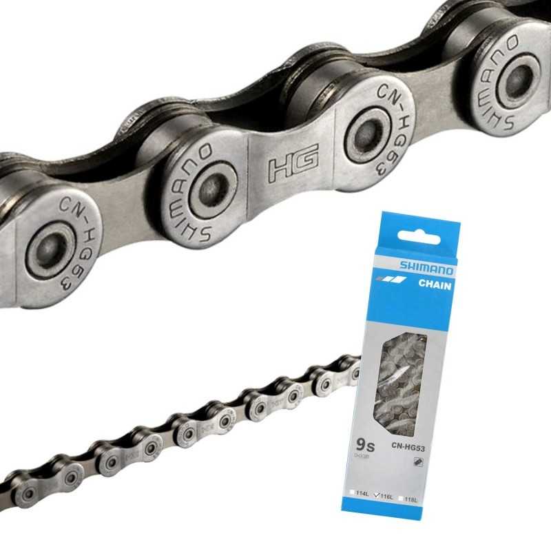 SHIMANO 9v116 link chain CN-HG53 4524667893530