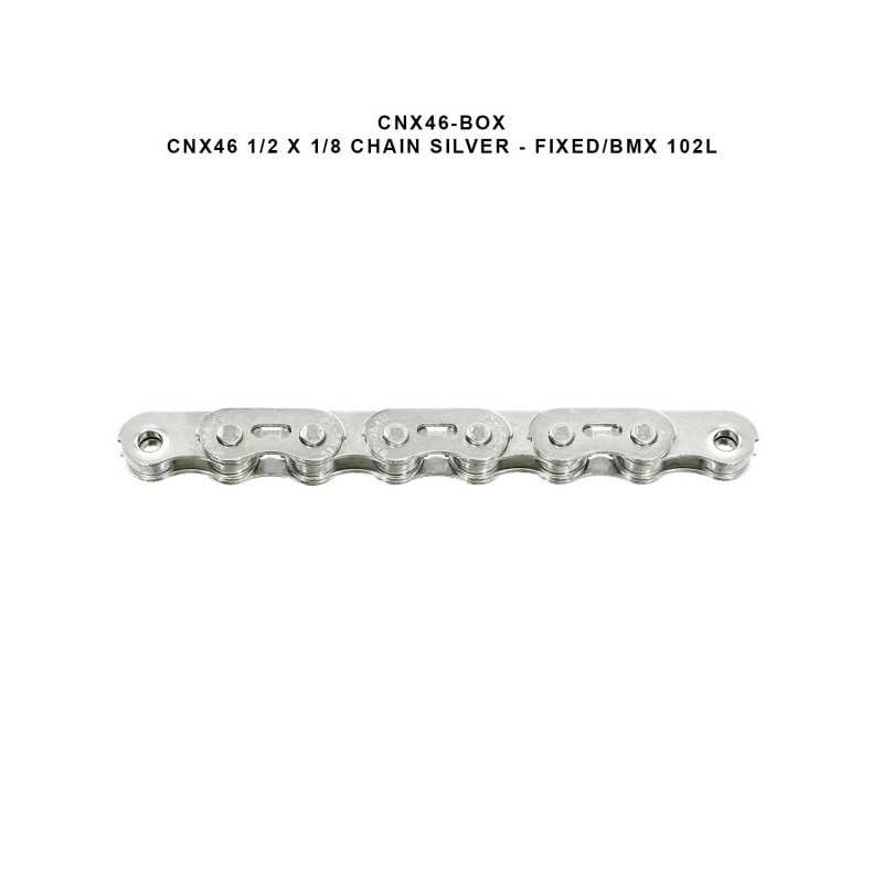 SUN RACE Cadena bicicleta 102 eslabones CNX46 1/2" X 1/8" FIXED/BMX 4710944227697