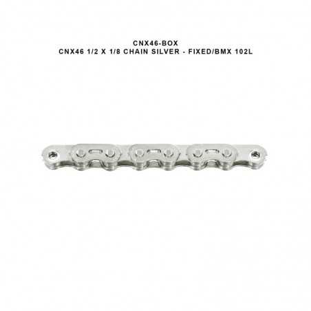 SUN RACE Cadena bicicleta 102 eslabones CNX46 1/2" X 1/8" FIXED/BMX 4710944227697