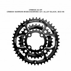 SUN RACE Plato bicicleta aluminio CRMX00 BCD 96 MM 4710944256543