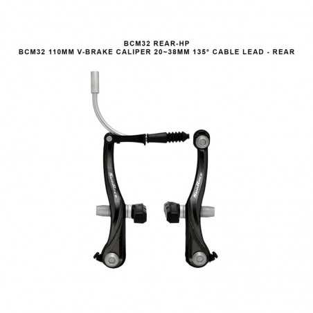 SUN RACE Rear rim brake caliper BCM32 110 MM V-BRAKE CALIPER 20~ 38 MM 135� CABLE LEAD 4710944264227
