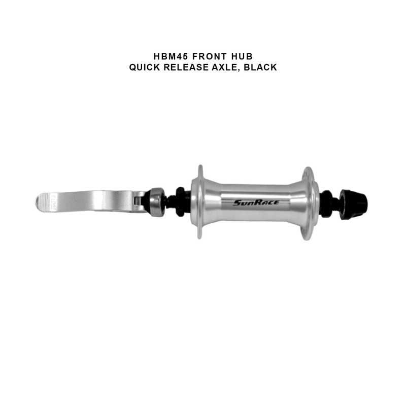 SUN RACE Quick release axle for front hub HBM45 HBM45FQRBLACK