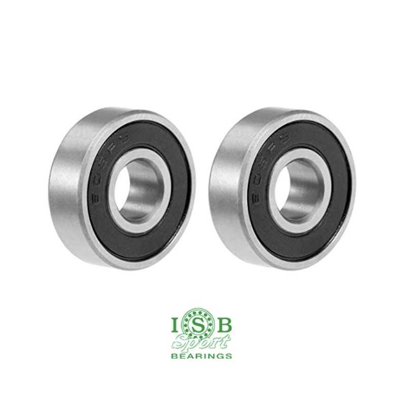 ISB BEARINGS Rodamiento rueda trasera bicicleta 698-2RS P6 8X19X6 MM 8436577115236