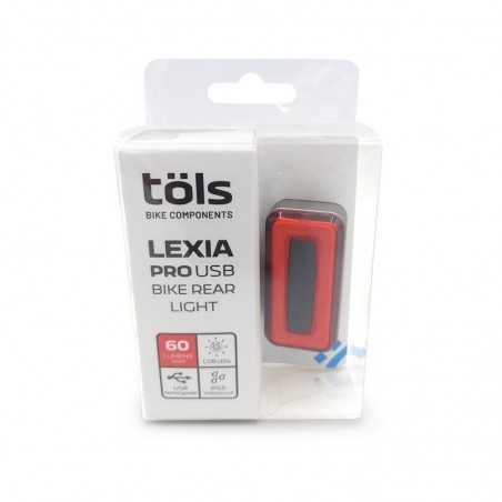 TÖLS Bicycle rear light LEXIA PRO USB 8436577115489