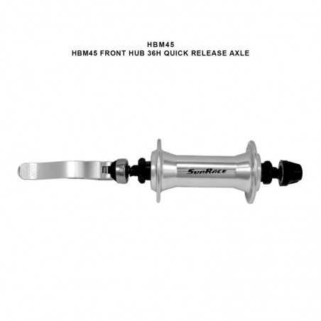 SUN RACE Quick release axle for front hub HBM45 36H HBM45 F QR 36H