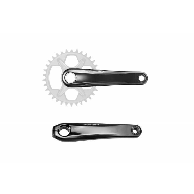 SHIMANO Biela bicicleta sin plato 12V XT FCM81201EXX 53349