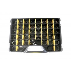 BLACK BEARING Caja rodamientos dirección bicicleta (35U) 58686
