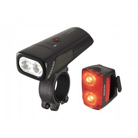 SIGMA Bicycle light kit BUSTER 1100 RL150 59309