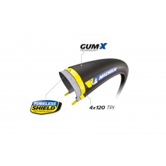 MICHELIN Cubierta neumático plegable 700X28 POWER CUP CLASSIC TUBELESS 59709