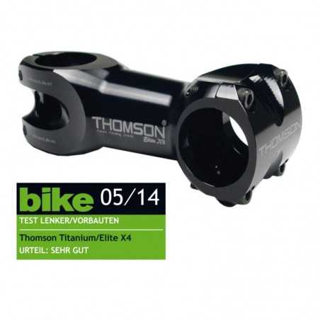 THOMSON Handlebar stem ELITE X4 A-HEAD 0º 1 1/8 31.8 80 MM 374468