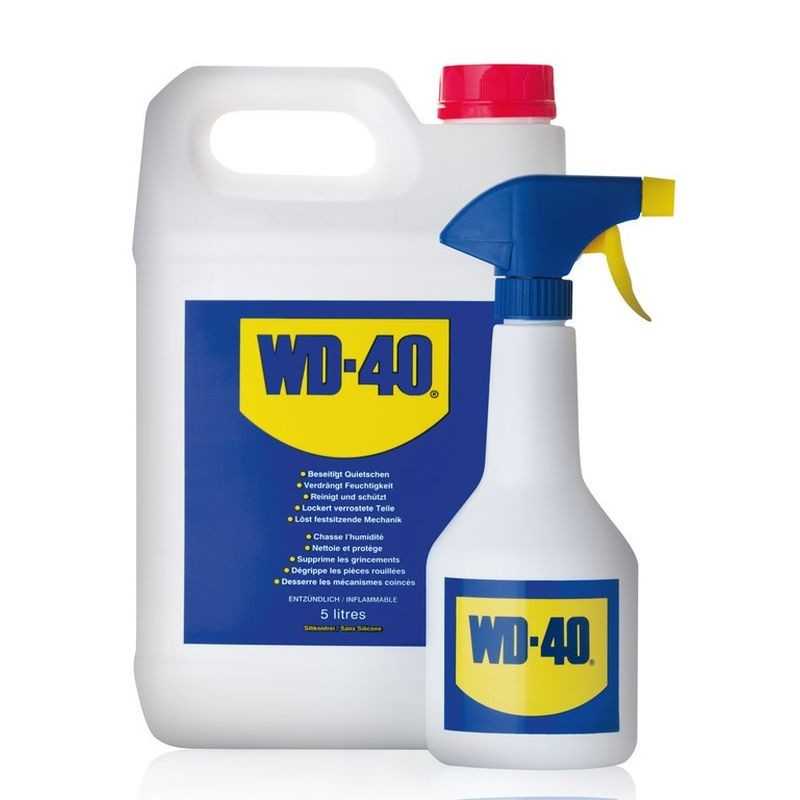 WD-40 Multifunctional oil bottle with vaporizer 5 L 712377