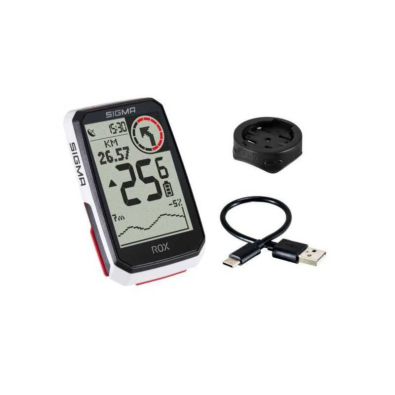 SIGMA Ciclocomputador 30 funciones GPS ROX 4.0 713043