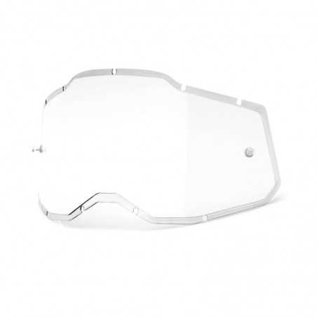 100% Spare glass for goggle mask RC2/AC2/ST2 VENTED DUAL 841269168724VAR