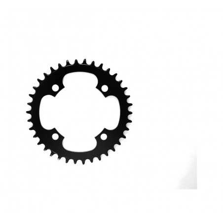 MASSI Plato 38T N-W SHIMANO EBIKE 104 ACERO 57784