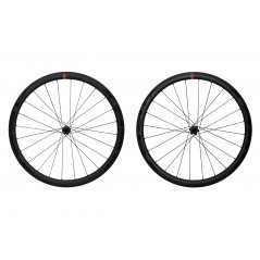 MASSI Bicycle wheels set X-PRO3 TUBULAR CARBONO DISC 38 MM HG11 57851