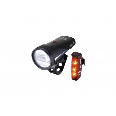 SIGMA Bicycle headlight kit AURA 100 + BLAZE LINK 58662