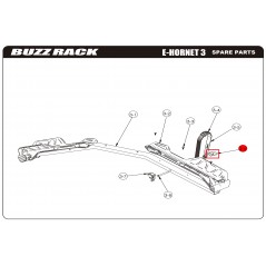 BUZZ RACK Bicycle rack replacement POMO-T E-HORNET 3BUZZYBEE 2 Y4 59055