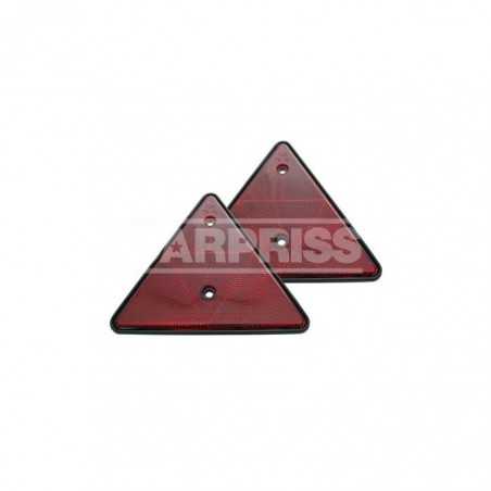 triangular reflector set for trailer 13x15 cm
