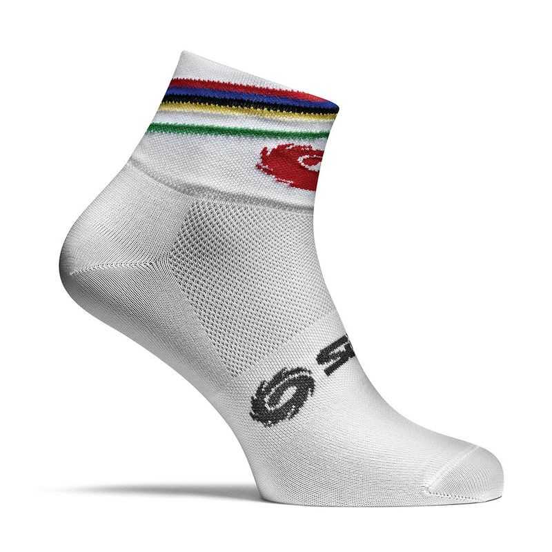 SIDI WHITE SOCKS POLY ARCO IRIS 453119VAR