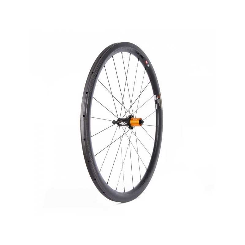 PROGRESS Rueda trasera tubular AIR SHIMANO PGRUA38001TVAR