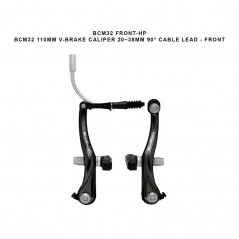 SUN RACE Pinza freno de llanta delantera BCM32 110 MM V-BRAKE CALIPER 20~ 38 90� CABLE LEAD 4710944264210