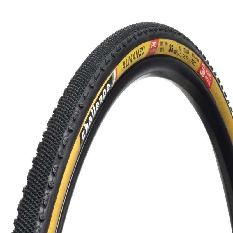 CHALLENGE TIRE, FOLDABLE HCL ALMANZO PRO 700X33 BLK/TAN 9006241