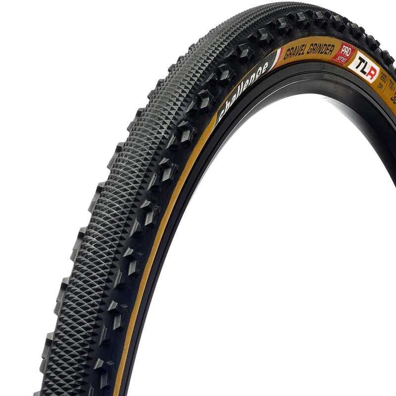 CHALLENGE TIRE, FOLDABLE HTLR GRAVEL GRINDER PRO TUBELESS 700X36 TAN 9006246