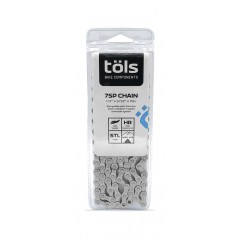 TÖLS Steel bicycle chain for road and mountain compatible 7SP SRAM/SHIMANO 8436577110187