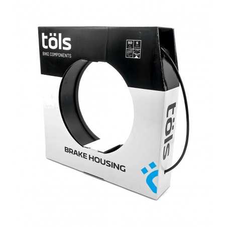 TÖLS Cable de freno bicicleta Ø5 MM 50 M MTB/ROAD/URBAN 8436577110286