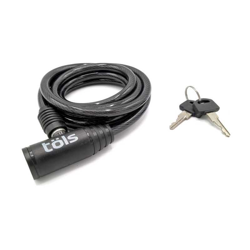 TÖLS Keyed security padlock SPIRAL 100X6 8436577111290