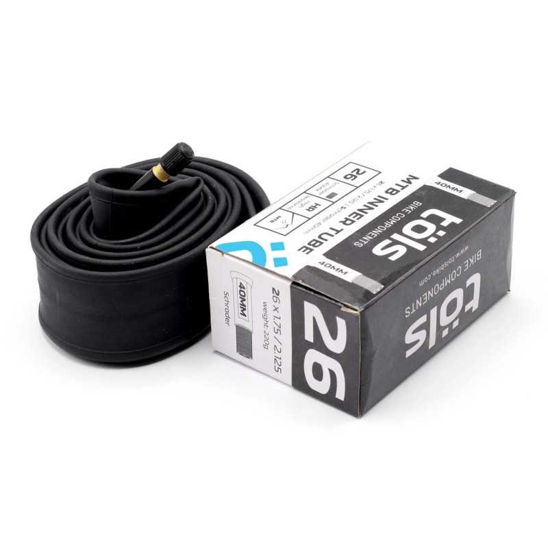 TÖLS AIR INNER TUBE MTB 26X1.75/2.125 SCHRADER 40MM 100 U MTB 26X1.75/2.125 SCHRADER 40MM 100 U 8436577111375