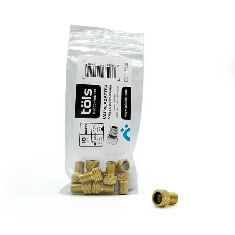 TÖLS Adaptador de valvula PRESTA-SCHRADER 10 U 8436577111719