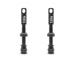 TÖLS Aluminum universal valve + central valve tool TUBELESS PRESTA 44 MM 8436577110026