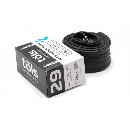 TÖLS High quality bicycle tube with valve MTB 29X2.125 PRESTA 48 MM MTB 29X2.125 PRESTA 48 MM 8436577110071