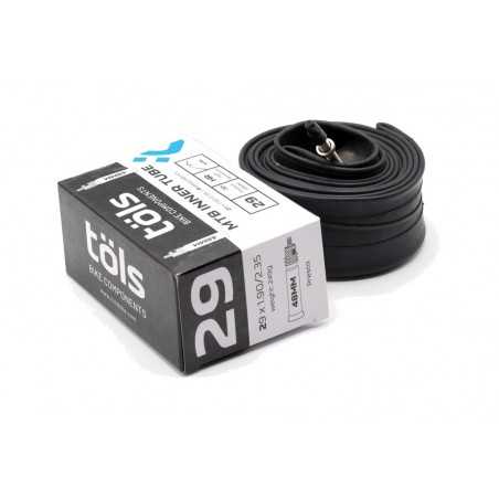 TÖLS High quality bicycle tube with valve MTB 29X2.125 PRESTA 48 MM MTB 29X2.125 PRESTA 48 MM 8436577110071