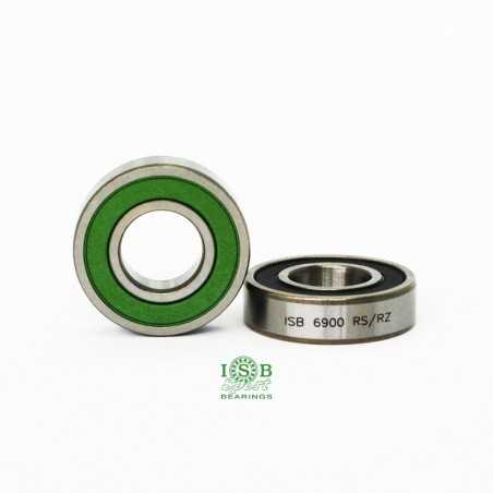 ISB BEARINGS BEARINGS, WHEEL 6900 RS 10X22X6 1109986