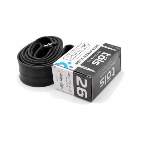 TÖLS Cámara de bicicleta alta calidad con válvula MTB 26X1.75/2.125 PRESTA 48 MM 8436577110217