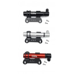 TÖLS Inflador bomba de mano + soporte marco bicicleta carretera y montaña AINA 8436577110224