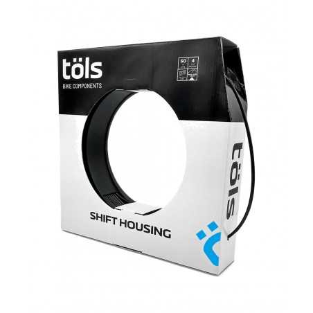 TÖLS Funda de freno para bicicleta con forro interior reducir la fricción MTB ROAD URBAN 4 MM Ø50 M 8436577110279