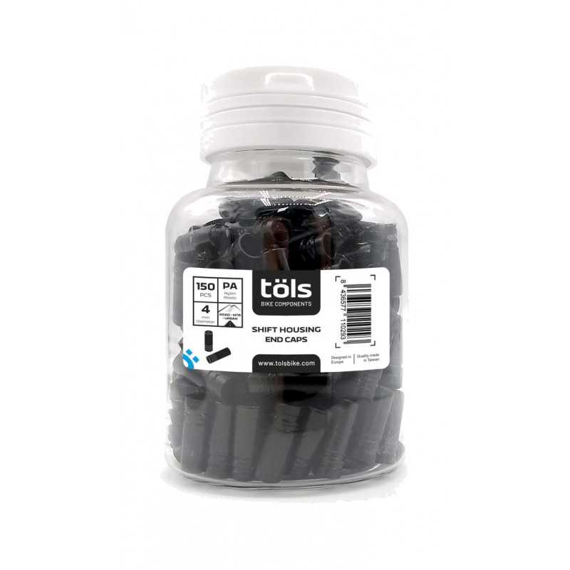 TÖLS Topes de funda cable cambio MTB/ROAD/URBAN (150U) 8436577110293