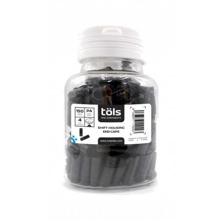 TÖLS Topes de funda cable cambio MTB/ROAD/URBAN (150U) 8436577110293