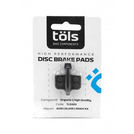 TÖLS Compatible bicycle brake pads ORGANIC AVID ELIXIR-SRAM XX 8436577110323