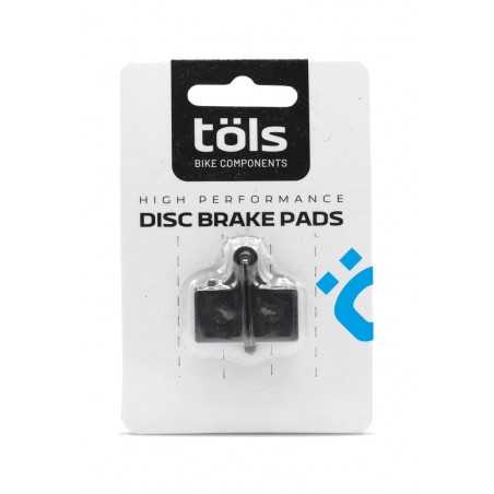 TÖLS Pastillas de freno bicicleta compatible ORGANIC SHIMANO XTR-SLX 8436577110347