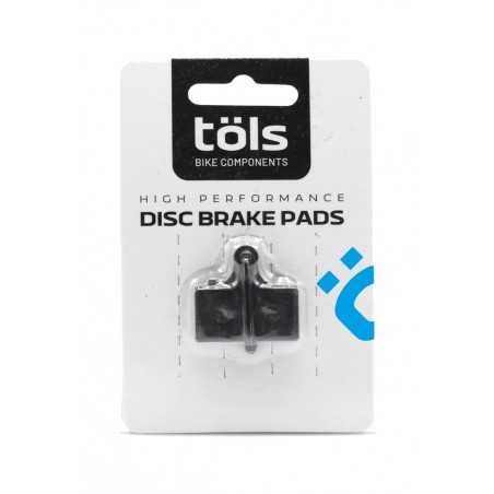 TÖLS Pastillas de freno bicicleta compatible ORGANIC SHIMANO XTR-SLX 8436577110347