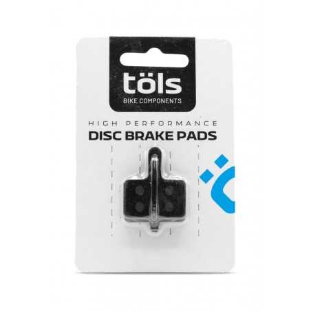 TÖLS Pastillas de freno bicicleta compatible ORGANIC SHIMANO DEORE 8436577110354